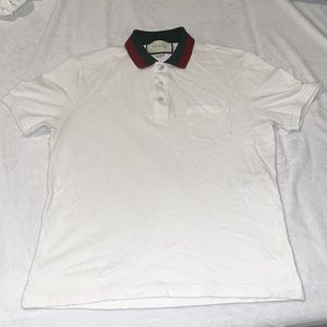 White Gucci Polo shirt size L